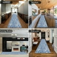 thumbnail image 5 of Boho Runner Rug, Non Slip Washable Shaggy Soft Carpet Area Rug for Hallways Entryway Bedroom, 5 of 14