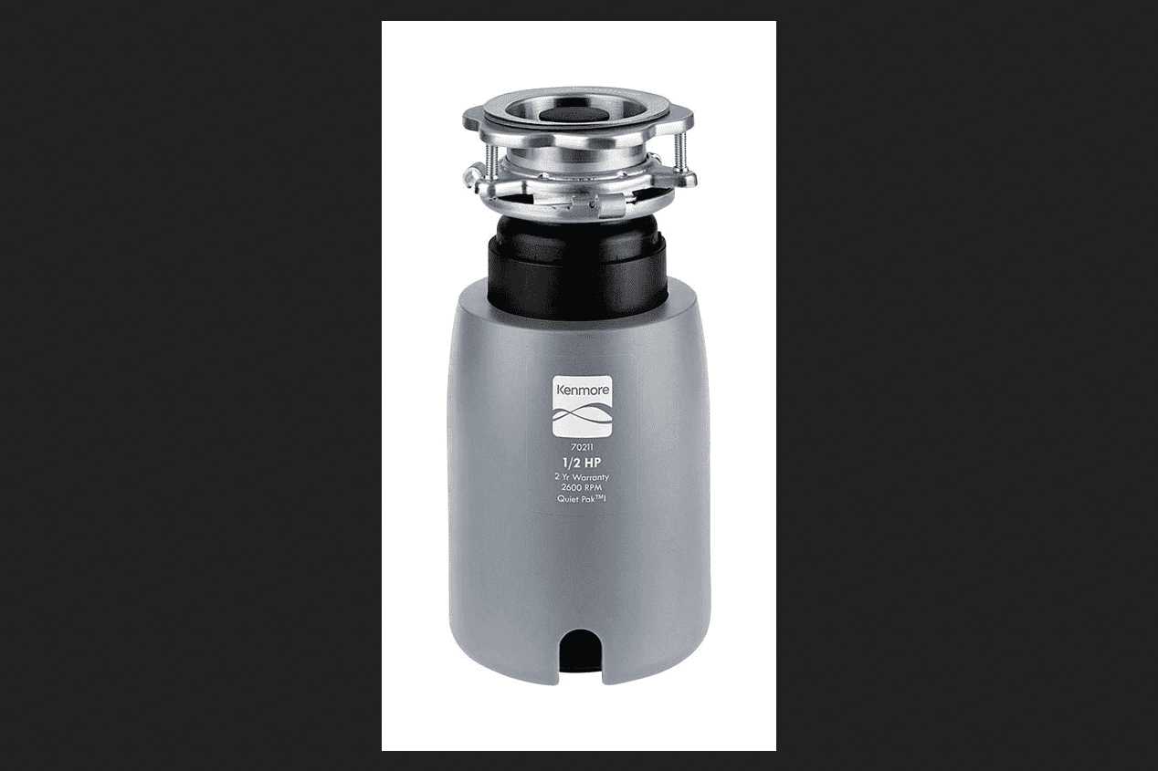 Kenmore Garbage Disposal 1/2 hp Stainless Steel