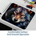 thumbnail image 6 of Wolf Square Desk Pad Mouse Mat Gaming Mousepad, 8.3x9.8 Inch, Non-Slip Rubber Bottom, Printed, Suitable for Office and Gaming, 6 of 6