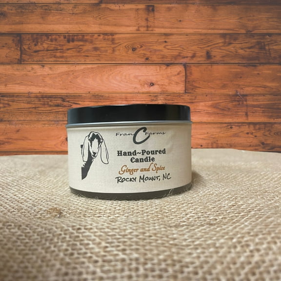 Ginger  Spice Candle Tin