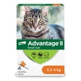 thumbnail image 1 of Advantage II Flea Treatment for Small Cats (4 doses), 1 of 7