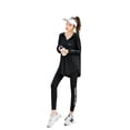 thumbnail image 5 of Women's plus size hooded sports jacket, quick dry shirt, yoga exercise running sportswear, 5 of 5
