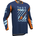 thumbnail image 3 of Thor 2026 Launchmode Futura Navy/Orange Motocross Offroad Jersey Pant Combo (Large / W34), 3 of 11