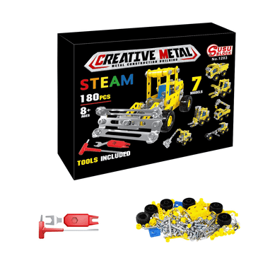 BESTSKY 7 Pcs Toy Cars,Sturdy Design Excavator Toy,Designed Specifically Kids Toys Boys 6-8