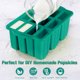 thumbnail image 4 of Herramientas de helado con palos de madera, moldes de silicona para paletas, mini molde de silicona personalizado para paletas, gran oferta de verano, nuevo, 4 of 5