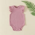 thumbnail image 2 of ibuvkizy Baby Girl Bodysuits Newborn Sleeveless Onesie,Baby Girl Clothes,One-Piece Baby Rompers,Toddler Girl Shirts Jumpsuit,Kids Summer Outfits,Fashion Casual Cute Pajamas,Baby Girl Gifts, 2 of 4