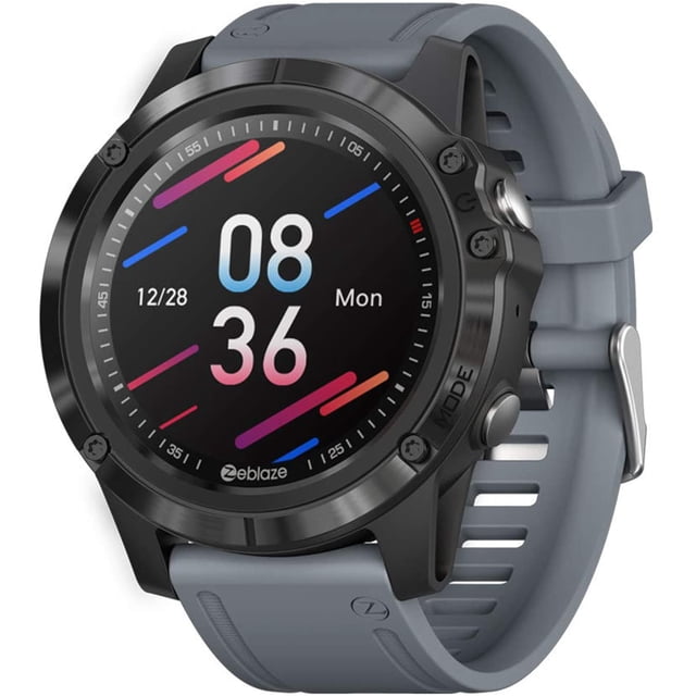 Zeblaze Vibe 3S HD Smart Watch 1.3-Inch TFT Screen 360360 Resolution Fitness Tracker IP67 Waterproof Sleep/Heart Rate/Monitor Multiple Message/Call/Sedentary Compatible with Android iOS