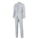 thumbnail image 1 of ICHUANYI Clearance Men's Fashion Suit Jacket + Suit Pants Two-piece Suit(Gray, M) Ichuanyi Ichuanyi, 1 of 5