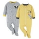 thumbnail image 1 of Gerber Mameluco Para Bebé Pack 2 100% Algodón Con Pies ropa dormir recién nacido, 1 of 4