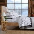 thumbnail image 2 of Great Bay Home Turkish Cotton Printed Flannel Sheet Set  (Twin, Camping), 2 of 7