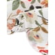 thumbnail image 5 of Falda Floral de Chiffon para Mujeres Inspire Chic, Falda Midi Bohemia de Volantes en Capas, L Beige-1, 5 of 6