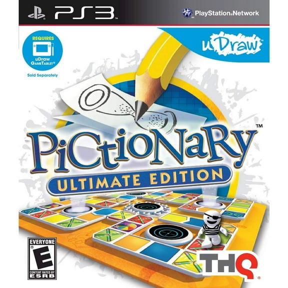 Pre-Owned uDraw Pictionary: Ultimate Edition, THQ, PlayStation 3, 752919993590
