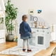 thumbnail image 3 of Cocina de Juguete para niños Costway Juego de Juguete de cocina de Madera con accesorios, 3 of 4