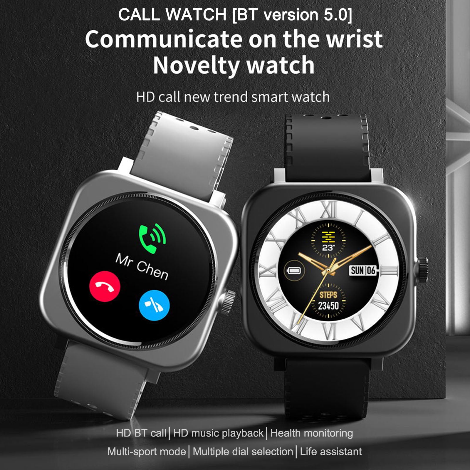FlyFlise W35 Smart Watch with Bluetooth Call TFT Screen