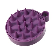 Vocoste Scalp Massager Hair Care Scalp Massager Shampoo Brush Purple 3.62"x3.07"x1.38" Massager Tools