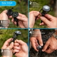 thumbnail image 5 of Enbrighten VIBE Wi-Fi LED Eternity Landscape Lights, 50ft., 12 LEDs, 5 of 7