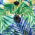 thumbnail image 5 of TIREOW Boys Hawaiian Shirt Kids Short Sleeved Button Down Casual Shirts Summer Thin Beach Shirts Camp Lapel Tops, 5 of 9