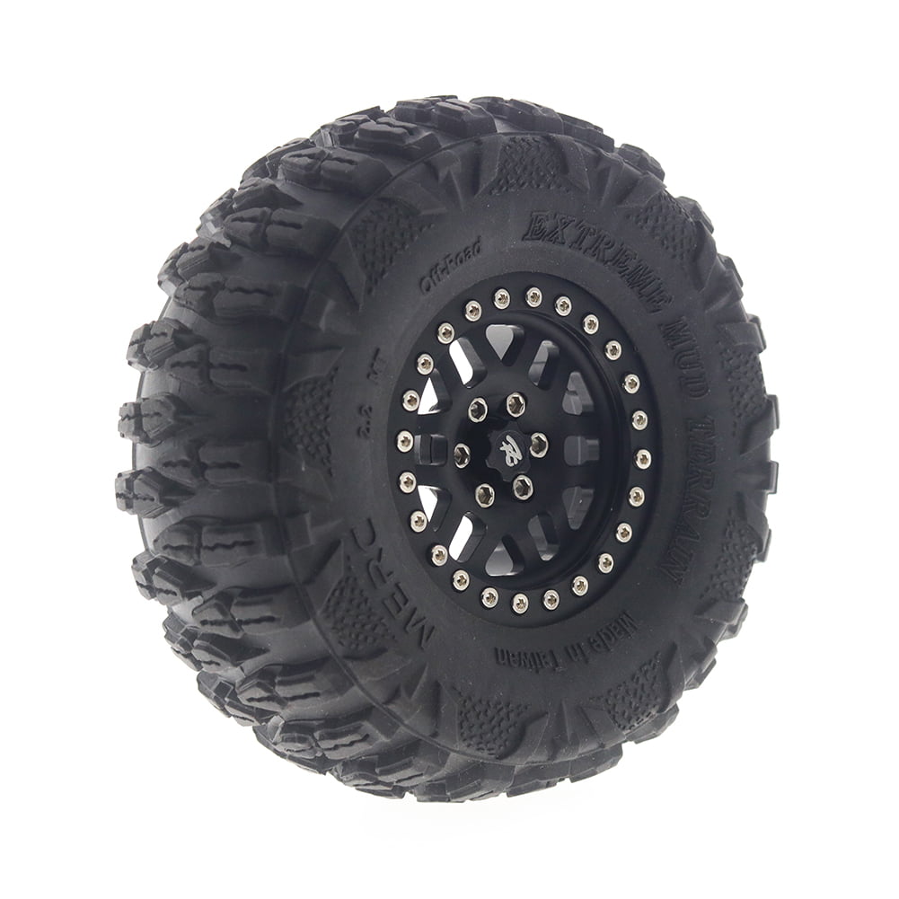 4pcs Aluminium Wheel Rim Center Cap M4 Tyre Nuts for RC 1/10 Model Car Accessory 