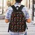 thumbnail image 4 of Lafuoo Monster Truck Pattern Single-sided Backpack, Waterproof with Computer Compartment, Suitable for Business, Travel, Sports-One Size, 4 of 6