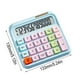 thumbnail image 2 of Calculadora de oficina y papelería, teclado flexible, serie multicolor, para uso en oficina, estilo Internet, calculadora personalizada, computadora, 2 of 5