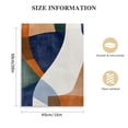 thumbnail image 2 of Acheng Framed Canvas Print Wall Art Mid-Century Colorful Polygon Collage Abstract Shape Illustrations Minimalism Decorative Boho Multicolor Retro for Living Room, Bedroom, Office 16x20 in, 2 of 5
