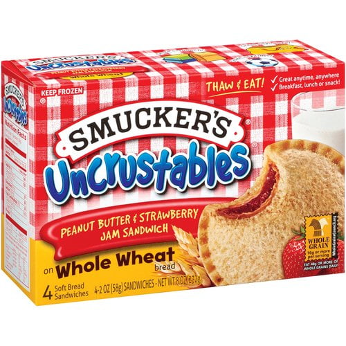 Uncrustables Whole Wheat Strawberry