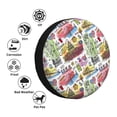 thumbnail image 4 of Naloa America Landmarks1 PVC Leather Spare Tire Wheel Cover for Car Truck SUV Camper Trailer Universal Fit many size15 inch, 4 of 6