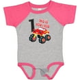 thumbnail image 3 of Inktastic Monster Truck How I Roll 1st Birthday Boys Baby Bodysuit, 3 of 5