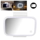 thumbnail image 5 of Espejo liderado para para visera solar, espejo de maquillaje para visera solar para coche, luces led envolventes, enchufe de tálil de pantalla y juega con clip trasero retrápil, 5 of 7
