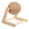thumbnail image 2 of Rascador para gatos, divertido juguete rascador de pelota para gatos, globo rascador de sisal, juguete para gatos, 2 of 6