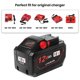 thumbnail image 4 of Batería de repuesto KOOMICY 18V 12.0Ah para Milwaukee M-18, 4 of 8