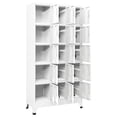 thumbnail image 2 of vidaXL Locker Cabinet Light Grey 90x40x180 cm Steel, 2 of 5