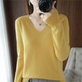 thumbnail image 5 of Women's Pullover Sweater 2025 Light Sweaters For Women Long Sleeve Crew Neck Lightweight Soft Knitted Pullover Knitted Blouse, 5 of 6