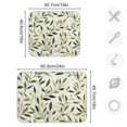 thumbnail image 4 of Yayeee Dish Drying Mat for Kitchen Counter 16"x18" Microfiber Absorbent Pad, Lush Greenery, 4 of 7