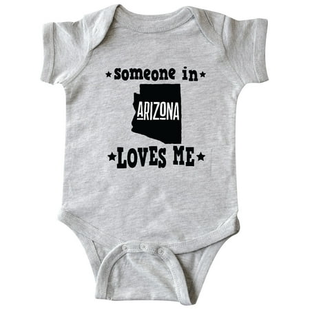 

Inktastic Arizona Someone Loves Me Gift Gift Baby Boy or Baby Girl Bodysuit