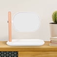 thumbnail image 1 of OUNONA ABS Desktop Vanity Mirror Makeup Mirror With Rotatable Design For Women 1Pcs, 1 of 8