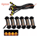 thumbnail image 3 of Kits 6 Luces De Parrilla Led  Bloosom Ámbar Para Coche,luz De Rejilla Negro, 3 of 5