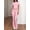 Pink, variant on Women'S 2 Piece Lounge Outfits Slim Short Sleeve Tops Mid Rise Flare Leggings Sets Yoga Sweatsuit Pink S