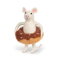 thumbnail image 1 of Ratón Decorativo de Fieltro de Lana en Donut Abbott 11 cm, 1 of 1