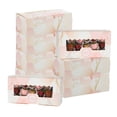 thumbnail image 1 of Uxcell 5.3 x 2.8 x 2" Pink Marble Bakery Boxes, 30 Pack, 1 of 7
