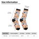thumbnail image 2 of Fotbe Cute Chickens Calcetas Largas con Estampado para Hombre y Mujer – Calcetas de Compresión Transpirables y Elásticas, Viajar y Uso Diario Talla 5-11, 2 of 6