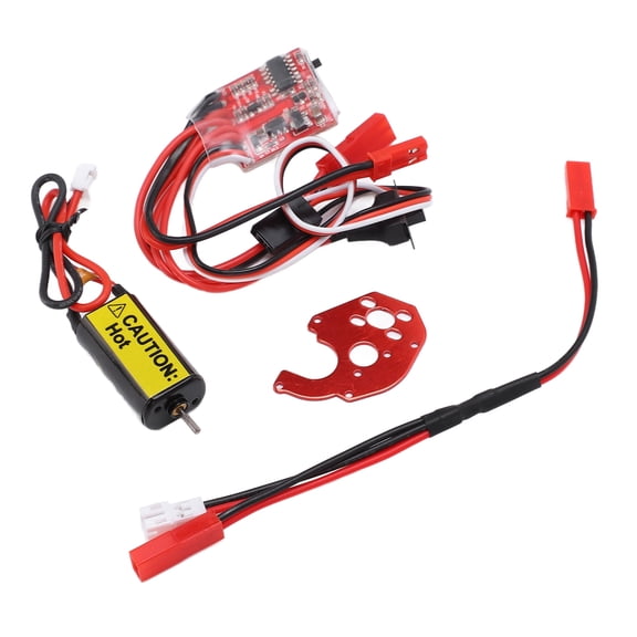 050 66T RC Brushed Motor With Metal Mount With 30A ESC For Axial SCX24 AXI90081 1/24 RC Car Upgrade Parts,RC Car Accessory,RC Car Upgrade Parts