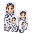 thumbnail image 4 of Miangastore 1 Set Russian Nesting Dolls Gift for Children Matryoshka for Children for Ornament, 4 of 8