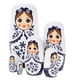 thumbnail image 3 of 1 juego de muñecas rusas de anidación, regalo para niños, matrioska para niños, para adorno, 3 of 8