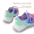 thumbnail image 4 of Zapatillas para Niñas DREAM PAIRS Talla 6 Ligera Arcoíris Azul, 4 of 5