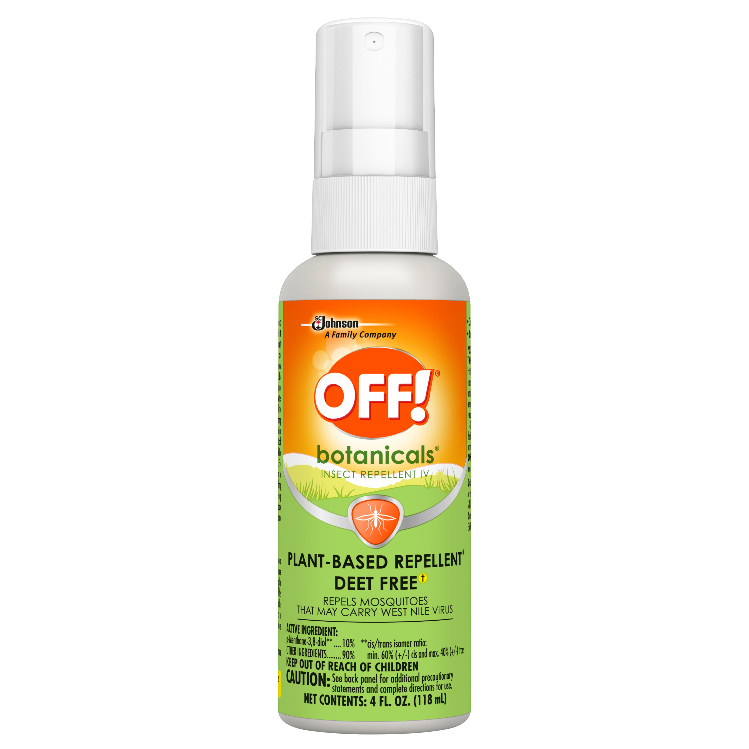 OFF! Botanicals Insect Repellent IV, 4 fl oz, 1 ct OFF! Botanicals Insect Repellent IV, 4 fl oz, 1 ct
