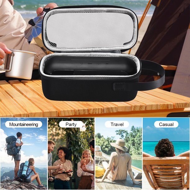 Bolsa De Transporte De Altavoz Bolsa de altavoz Bolsas de almacenamiento de viaje antiarañazos para JBL TUNER 2 FM/FLIP ESSENTIAL 2