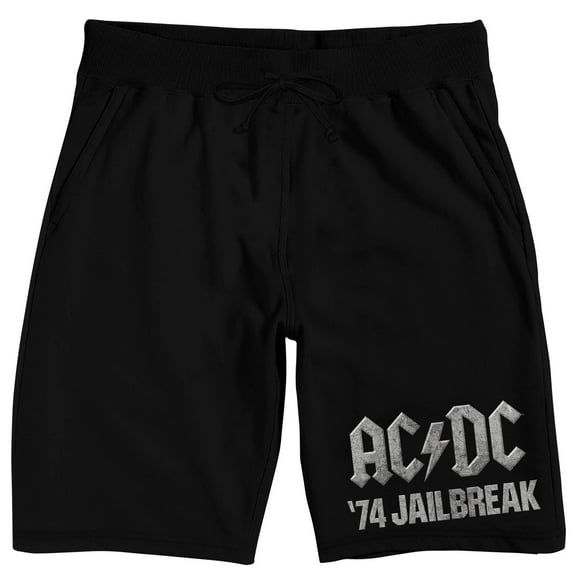 ACDC Jailbreak Men's Black Sleep Pajama Shorts
-Medium