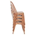 thumbnail image 4 of Bristow Armless Chair in Copper 2 Pack by Office Star, 4 of 6