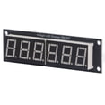 thumbnail image 2 of Fyydes 6 Digit Display Tube,0.56in 6 Digit 7 Segment Display Module TM1637 Driver LED Digital Tube Module 5V 2Pin IO, 2 of 8